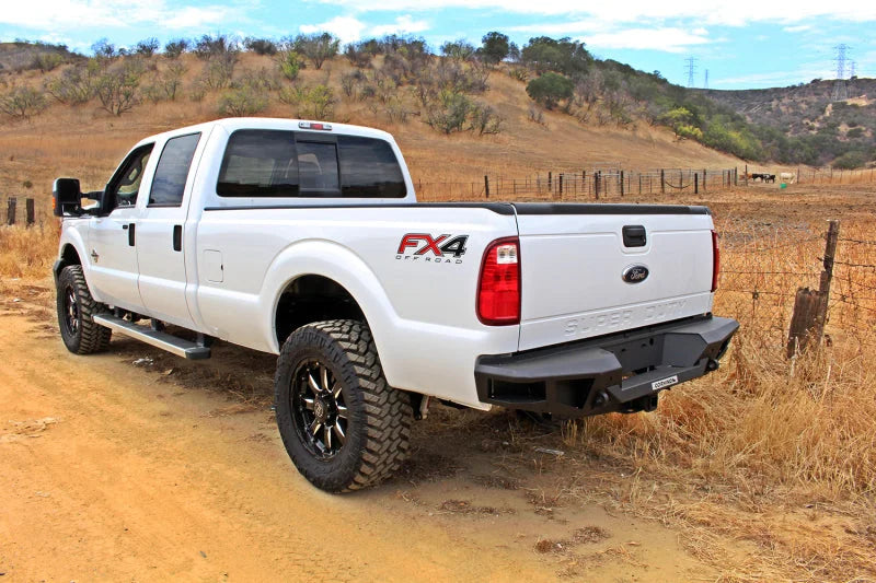 Go Rhino 11-16 Ford F-250/F-350/F-450 Super Duty BR20 Rear Bumper Replacement - Side View