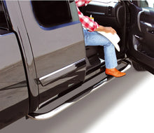 Load image into Gallery viewer, Go Rhino 14-18 GMC Sierra 1500 4000 Series SideSteps - Cab Length - SS - Side View