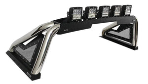 Go Rhino 14-19 Chevy 1500 LD (Classic) Sport Bar 2.0 Complete Kit w/Sport Bar+Retractable Light Mnt - Main Product View