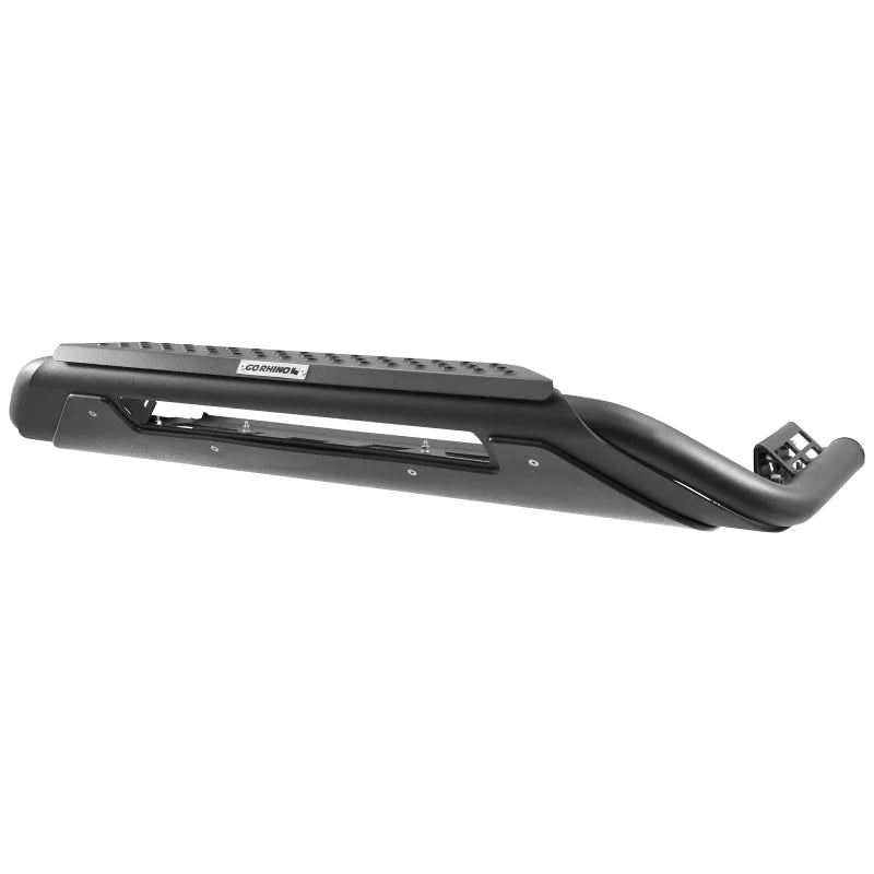 Go Rhino 14-21 Toyota Tundra RC4 & RC3 LR Brackets - Textured black - Side View