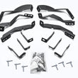 Load image into Gallery viewer, Go Rhino 15-19 Chevrolet Silverado 2500HD/3500HD Brackets for OE Xtreme Cab Length SideSteps - Main Product View