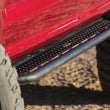 Load image into Gallery viewer, Go Rhino 15-20 Ford F-150 Dominator Extreme D6 SideSteps Complete Kit w/SideStep + Brkts - Side View