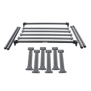 Go Rhino 15-22 Chevrolet/GMC Colorado/Canyon XRS Overland Xtreme Rack Blk - Box 1 (Req. 5951000T-02) - Main Product View