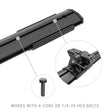 Load image into Gallery viewer, Go Rhino 15-22 Ford F-150 / 07-21 Toy. Tundra XRS Cross Bars Kit - Tex Blk (Attch Tonneau Cvr T-Trk) - Additional View 8