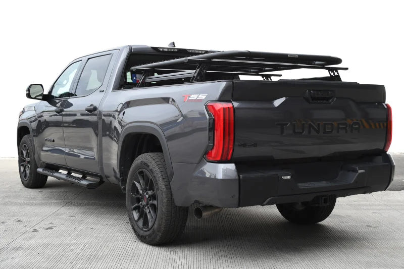Go Rhino 15-22 Ford F-150 / 19-22 RAM 1500 / 07-21 Toyota Tundra XRS Cross Bars Kit - Tex. Blk - Additional View 9