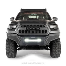 Load image into Gallery viewer, Go Rhino 16-21 Tacoma Element Front Bumper w/ Power Actuated Hide-away Light Bar Mount Tex Black - Main Product View