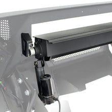 Load image into Gallery viewer, Go Rhino 16-21 Tacoma Element Front Bumper w/ Power Actuated Hide-away Light Bar Mount Tex Black - Installation View