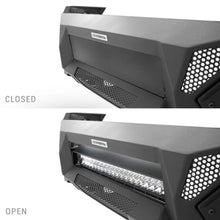 Load image into Gallery viewer, Go Rhino 16-21 Tacoma Element Front Bumper w/ Power Actuated Hide-away Light Bar Mount Tex Black - Additional View 5