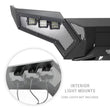 Load image into Gallery viewer, Go Rhino 16-21 Tacoma Element Front Bumper w/ Power Actuated Hide-away Light Bar Mount Tex Black - Additional View 7