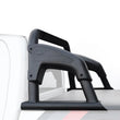 Load image into Gallery viewer, Go Rhino 16-23 Toyota Tacoma 4dr Sport Bar 4.0 - Tex. Blk (561000BRK-ND Req. to Attach to Deck Rail) - Side View