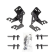 Load image into Gallery viewer, Go Rhino 17-22 Ford F-250/350 SuperDuty RC4 &amp; RC3 LR Brackets - Tex. Blk - Main Product View
