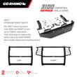 Load image into Gallery viewer, Go Rhino 18-20 Ford F-150 3100 Series StepGuard Winch Plate Kit (Req. 3296T or 3296MT) - Tex. Black - Additional View 5