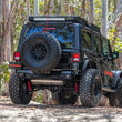Load image into Gallery viewer, Go Rhino 18-20 Jeep Wrangler JL/JLU Light Mount - up to 30in LED - Installation View