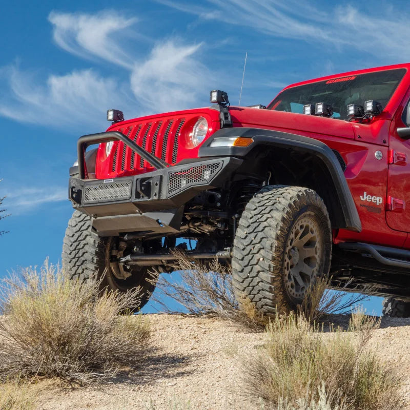 Go Rhino 18-20 Jeep Wrangler JL/JLU Rockline Front Bumper Skid Plate - Additional View 5