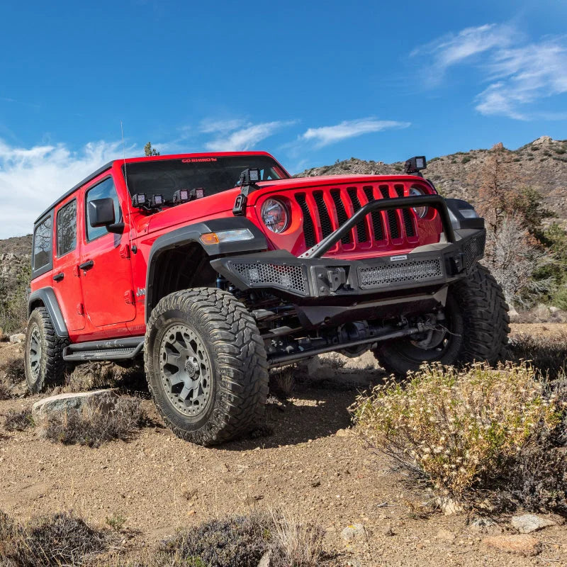 Go Rhino 18-20 Jeep Wrangler JL/JLU Rockline Front Bumper Skid Plate - Additional View 6