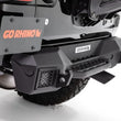 Load image into Gallery viewer, Go Rhino 18-20 Jeep Wrangler JL/JLU Rockline Rear Stubby Bumper - Back View