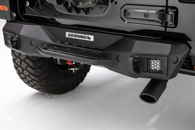 Go Rhino 18-20 Jeep Wrangler JL/JLU Rockline Rear Stubby Bumper - Additional View 5