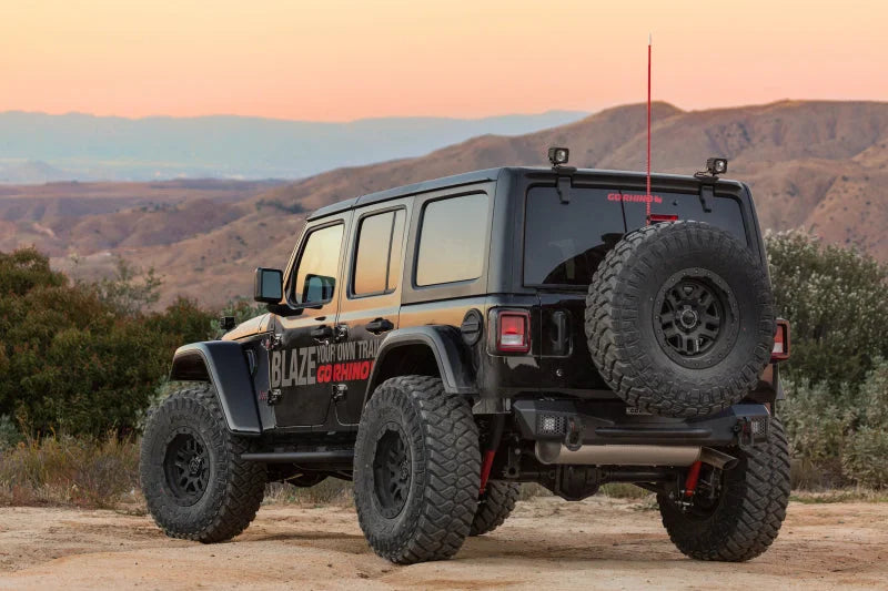 Go Rhino 18-20 Jeep Wrangler JL/JLU Rockline Rear Stubby Bumper - Additional View 6