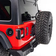 Load image into Gallery viewer, Go Rhino 18-20 Jeep Wrangler JL/JLU Rockline Spare Tire Relocation - Installation View