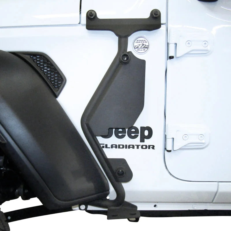 Go Rhino 18-20 Jeep Wrangler JL/JLU/Gladiator JT Exterior Jack Mount - Side View