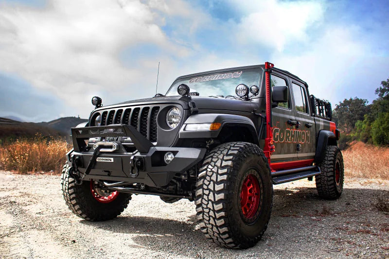 Go Rhino 18-20 Jeep Wrangler JL/JLU/Gladiator JT Exterior Jack Mount - Installation View