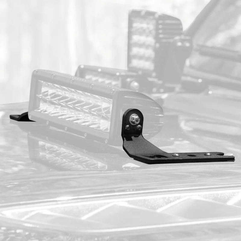 Go Rhino 18-20 Jeep Wrangler JL/JLU/Gladiator JT Light Mount - 10in Double Row - Back View
