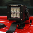 Load image into Gallery viewer, Go Rhino 18-20 Jeep Wrangler JL/JLU/Gladiator JT Light Mount - 3in Cube - Side View