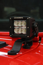 Load image into Gallery viewer, Go Rhino 18-20 Jeep Wrangler JL/JLU/Gladiator JT Light Mount - 3in Cube - Side View