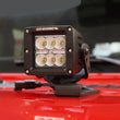 Load image into Gallery viewer, Go Rhino 18-20 Jeep Wrangler JL/JLU/Gladiator JT Light Mount - 3in Cube - Back View