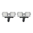 Load image into Gallery viewer, Go Rhino 18-20 Jeep Wrangler JL/JLU/Gladiator JT Light Mount - Two 3in Cubes - Main Product View