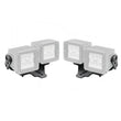 Load image into Gallery viewer, Go Rhino 18-20 Jeep Wrangler JL/JLU/Gladiator JT Light Mount - Two 3in Cubes - Main Product View