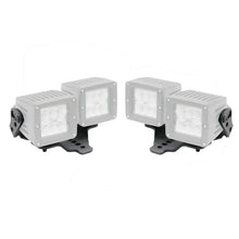 Load image into Gallery viewer, Go Rhino 18-20 Jeep Wrangler JL/JLU/Gladiator JT Light Mount - Two 3in Cubes - Main Product View