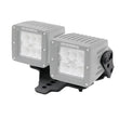 Load image into Gallery viewer, Go Rhino 18-20 Jeep Wrangler JL/JLU/Gladiator JT Light Mount - Two 3in Cubes - Side View