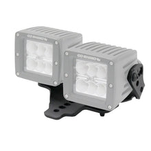 Load image into Gallery viewer, Go Rhino 18-20 Jeep Wrangler JL/JLU/Gladiator JT Light Mount - Two 3in Cubes - Side View