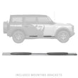 Load image into Gallery viewer, Go Rhino 18-20 Jeep Wrangler JLU 1000 Series Side Steps - SS - Back View