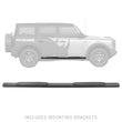 Load image into Gallery viewer, Go Rhino 18-20 Jeep Wrangler JLU 1000 Series Side Steps - Tex Blk - Installation View