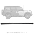 Load image into Gallery viewer, Go Rhino 18-20 Jeep Wrangler JLU 1000 Series Side Steps - Tex Blk - Side View