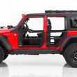 Load image into Gallery viewer, Go Rhino 18-20 Jeep Wrangler JLU JL Frame Mount Sliders - Installation View