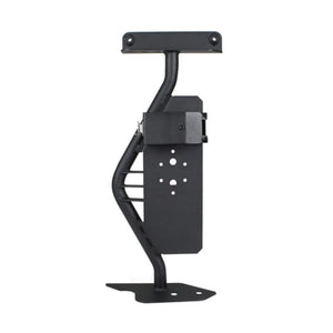 Go Rhino 18-24 Jeep Wrangler JL/JLU/JT Front Fender Jack Mount for Hi-Lift Jack - Tex. Blk - Main Product View