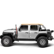 Load image into Gallery viewer, Go Rhino 18-24 Jeep Wrangler JL/JLU/JT Front Fender Jack Mount for Hi-Lift Jack - Tex. Blk - Back View