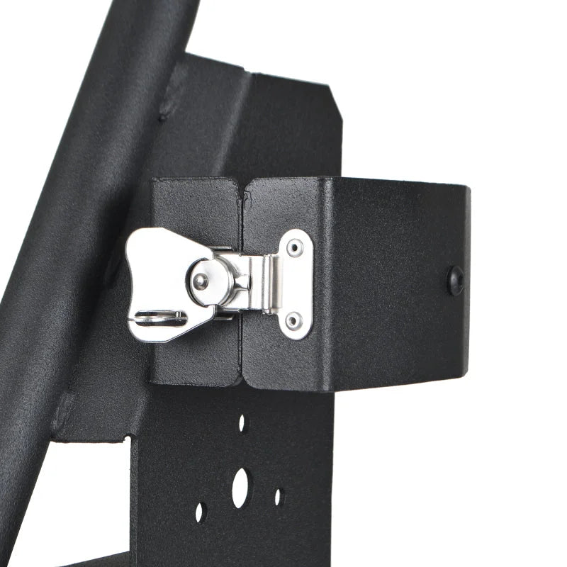 Go Rhino 18-24 Jeep Wrangler JL/JLU/JT Front Fender Jack Mount for Hi-Lift Jack - Tex. Blk - Additional View 8