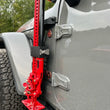 Load image into Gallery viewer, Go Rhino 18-24 Jeep Wrangler JL/JLU/JT Front Fender Jack Mount for Hi-Lift Jack - Tex. Blk - Additional View 10