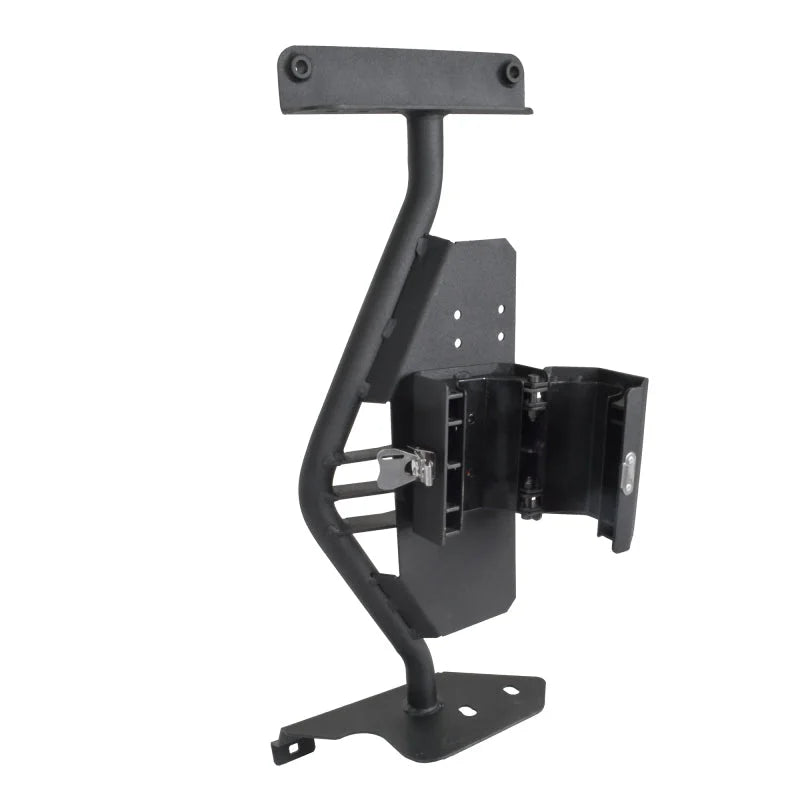Go Rhino 18-24 Jeep Wrangler JL/JLU/JT Front Fender Jack Mount for Xventure Gear EG Jack - Tex. Blk - Additional View 5
