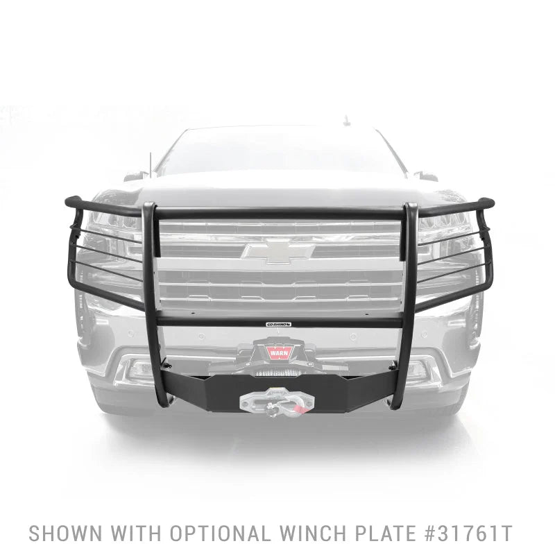Go Rhino 19-20 Chevrolet Silverado 1500 3000 Extreme Series StepGuard - Textured Black - Back View