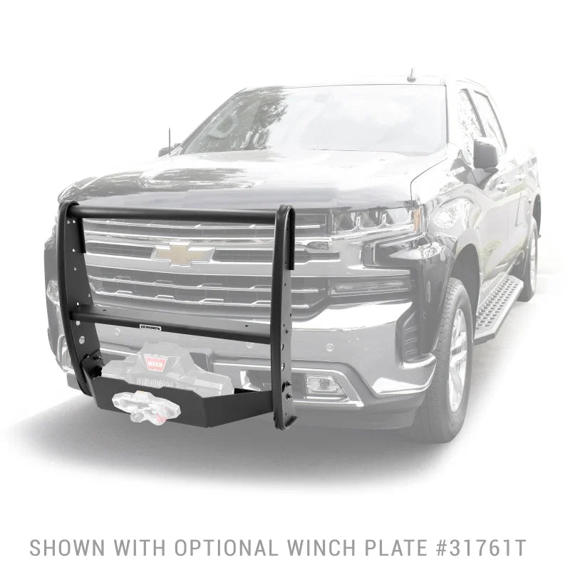 Go Rhino 19-20 Chevrolet Silverado 1500 3000 Extreme Series StepGuard - Textured Black - Side View