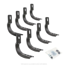 Load image into Gallery viewer, Go Rhino 19-20 Chevrolet Silverado 1500 Brackets for OE Xtreme Cab Length SideSteps - Side View