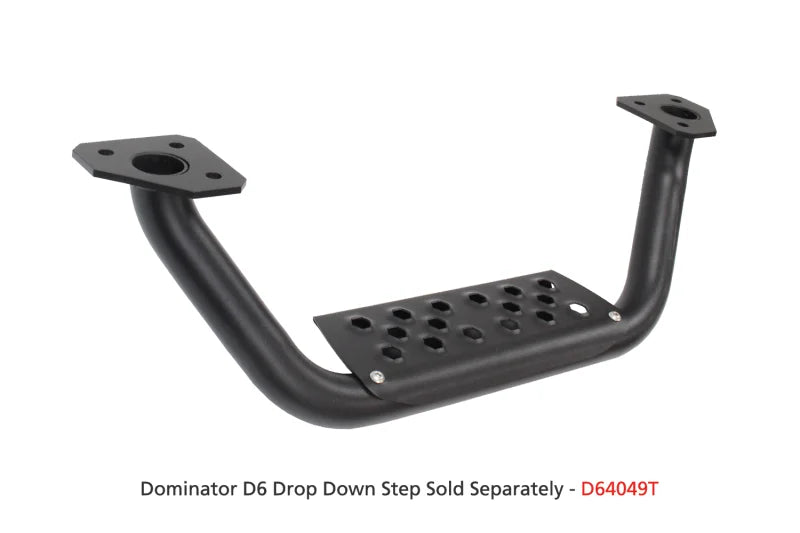 Go Rhino 19-20 Chevy 1500 Dominator Extreme D6 SideSteps Complete Kit w/SideStep + Brkts - Main Product View