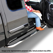 Load image into Gallery viewer, Go Rhino 19-20 Ram 1500 4000 Series SideSteps - Cab Length - SS - Side View