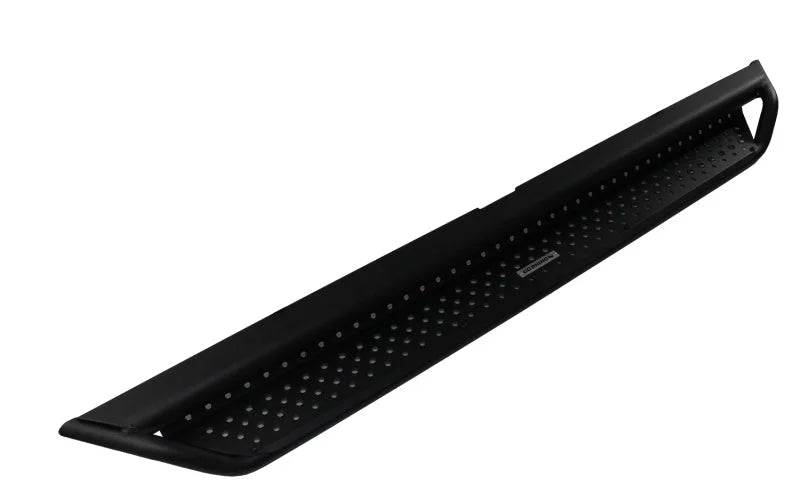 Go Rhino 19-20 Ram 1500 Dominator Extreme D1 SideSteps Complete Kit w/SideStep + Brkts - Side View