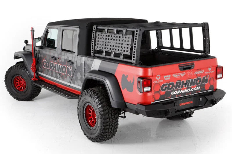 Go Rhino 19-21 Jeep Gladiator XRS Overland Xtreme Rack - Box 2 (Req. gor5950000T-01) - Additional View 6